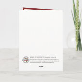 Religiöse katholische Herzen Jesu Maria Joseph Karte (Rückseite)