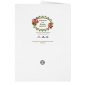 Religiöse katholische Hochzeitsskriptur Verse (Hinten)