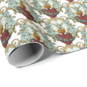 Religiöse katholische Jungfrau Maria imakulieren H Geschenkpapier (Rolleneckpunkt)