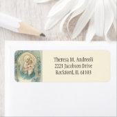 Religiöse katholische Jungfrau Mary Baby Jesus Flo (Insitu)