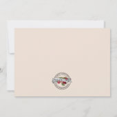 Religiöse katholische Jungfrau MaryDank Beileid Dankeskarte (Rückseite)