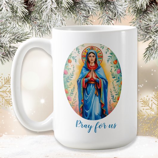 Religiöse katholische Maria Kaffeetasse