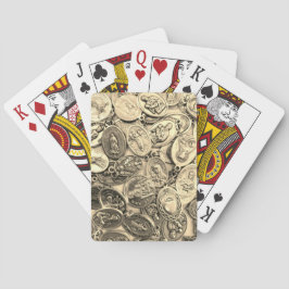 Religiöse katholische Medaillen Heilige Heilige Fa Spielkarten