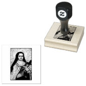Religiöse Katholische St. Therese Carmelite Nun Ro Gummistempel (Stempel)