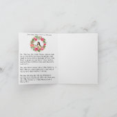 Religiöse katholische St. Therese Gebet Novena Karte (Innenseite)