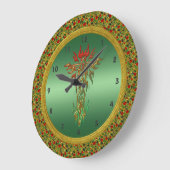 Religiöse Kreuzmauer Große Wanduhr (Winkel)