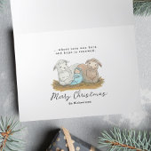 Religiöse Krippe Weihnachten in Aquarellfarben