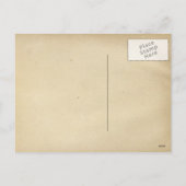 Religiöse Krippe Weihnachtspostkarte Feiertagspostkarte (Rückseite)