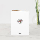 Religiöse Krönung der Jungfrau Dreifaltigkeit Karte (Rückseite)