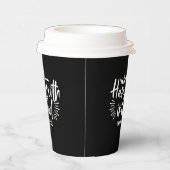 Religiöse Kunst: Glauben an Gottes Schriftendesign Pappbecher (Rechts)