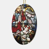 RELIGIÖSE KUNST-VERZIERUNGEN KERAMIK ORNAMENT (Links)