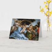 Religiöse Kunstgrußkarte Karte (Gelbe Blume)