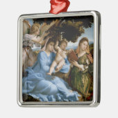 Religiöse Kunstschmuck Silbernes Ornament (Links)