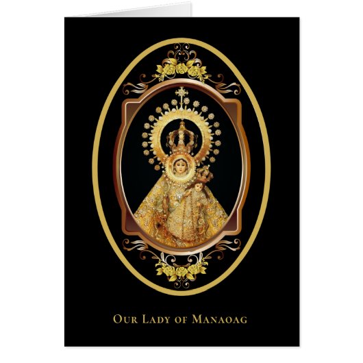 Religiöse Lady of Manaoag Philippines katholische (Vorne)