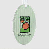 Religiöse Lehrerin danke Ihnen, Apple Ornament (Vorderseite)