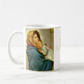 Religiöse Madonna & Child Katholische Weihnachtsge Kaffeetasse (Links)