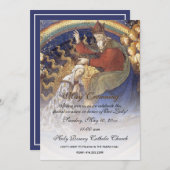 Religiöse Mai zum Tag der Mütter Einladung (Vorne/Hinten)