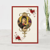 Religiöse Mutter Perpetual Help katholische Jesus  Karte (Vorderseite)