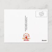 Religiöse Nuts Postkarte (Rückseite)