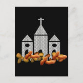 Religiöse Nuts Postkarte (Vorderseite)
