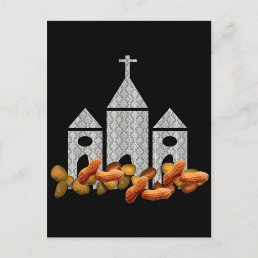 Religiöse Nuts Postkarte (Vorderseite)
