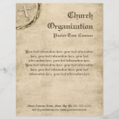Religiöse Organisation - Alter Kreuzschrift Briefkopf (Vorderseite)