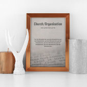 Religiöse Organisation Gott ist Liebe Buchstaben Briefbogen