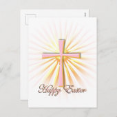 Religiöse Osterkarte Feiertagspostkarte (Vorne/Hinten)
