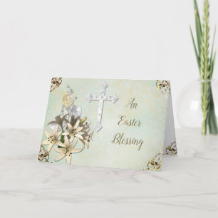 Religiöse Osterkarte Karte