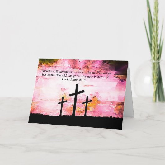 Religiöse Osterkarte Karte (Vorderseite)