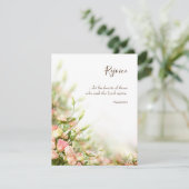 Religiöse Osterkarten - Gefühle der Freude Karte (Stehend Vorderseite)