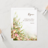 Religiöse Osterkarten - Gefühle der Freude Karte (Vorderseite/Rückseite Beispiel)