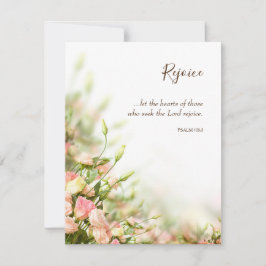 Religiöse Osterkarten - Gefühle der Freude Karte