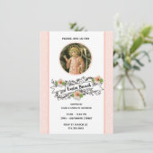 Religiöse Ostern-Frühling Pascha Brunch-Feier Einladung (Stehend Vorderseite)