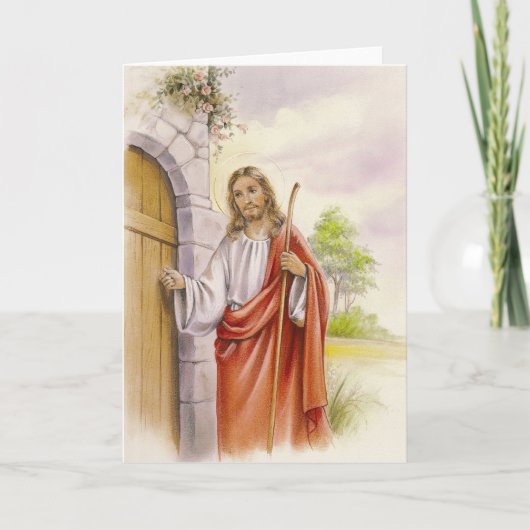 Religiöse Ostern-Karte Feiertagskarte (Vorderseite)