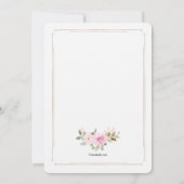 religiöse Ovaleinladung Einladung (Rückseite)