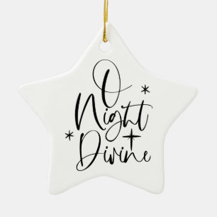 Religiöse Personalisierte Weihnachtsfeier Keramik Ornament