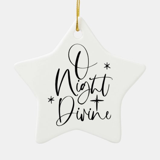 Religiöse Personalisierte Weihnachtsfeier Keramik Ornament (Vorne)