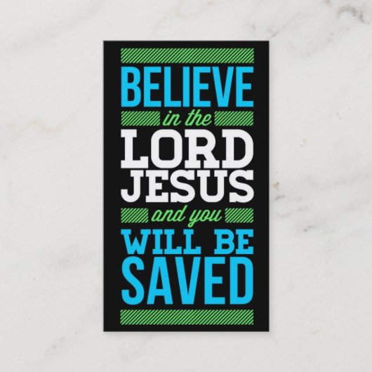 Religiöse Religion Christlicher Pastor Christentum Visitenkarte (Vorderseite)