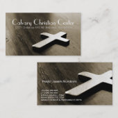 Religiöse Religion Christlicher Pastor Christentum Visitenkarte (Vorne/Hinten)