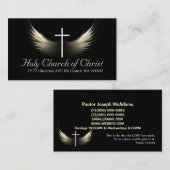Religiöse Religion Christlicher Pastor Christentum Visitenkarte (Vorne/Hinten)