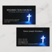Religiöse Religion Christlicher Pastor Christentum Visitenkarte (Vorne/Hinten)