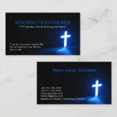 Religiöse Religion Christlicher Pastor Christentum Visitenkarte (Vorne/Hinten)