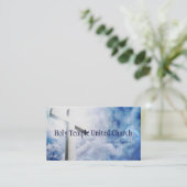 Religiöse Religion Christlicher Pastor Christentum Visitenkarte (Stehend Vorderseite)