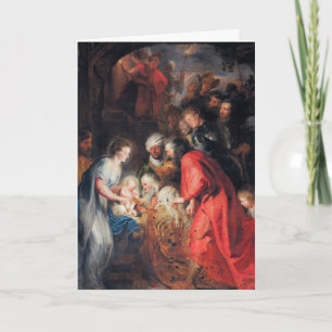 Religiöse Rubens Jesus Jungfrau Mary Joseph Feiertagskarte