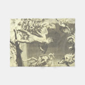 religiöse seltsame 2 fleecedecke (Vorderseite (Horizontal))