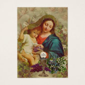 Religiöse spirituelle Bouquet Gebete Heilige Karte (Vorderseite)