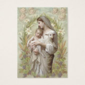 Religiöse spirituelle Bouquet Gebete Heilige Karte (Vorderseite)