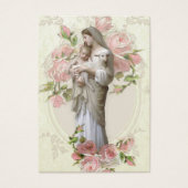 Religiöse spirituelle Bouquet Gebete Heilige Karte (Vorderseite)