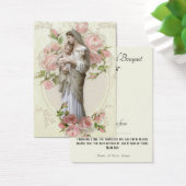 Religiöse spirituelle Bouquet Gebete Heilige Karte (Schreibtisch)